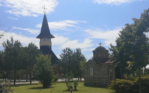 Biserica Mănăstirii „Acoperământul Maicii Domnului” din județul Giurgiu va fi sfințită Poza 309488