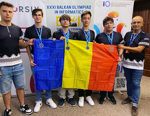 Medalii la Olimpiada Balcanică de Informatică Poza 309730