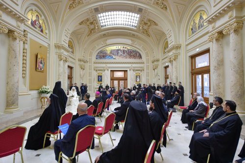 Moment festiv la aniversarea întronizării Patriarhului României Poza 309957