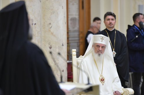 Moment festiv la aniversarea întronizării Patriarhului României Poza 309959