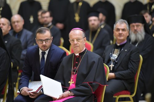 Moment festiv la aniversarea întronizării Patriarhului României Poza 309961