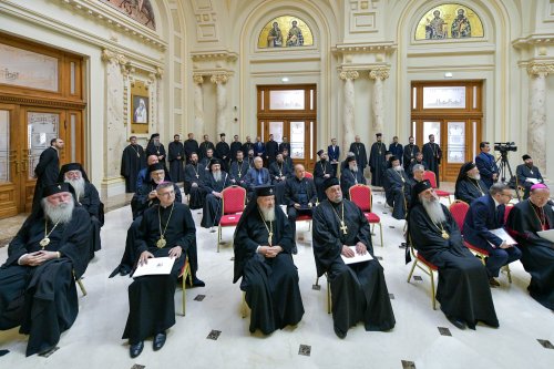 Moment festiv la aniversarea întronizării Patriarhului României Poza 309991