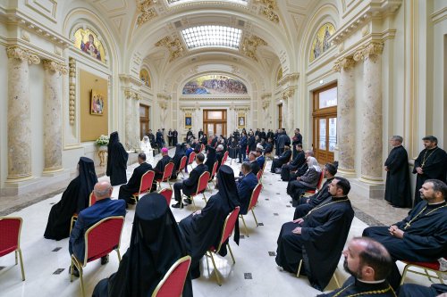 Moment festiv la aniversarea întronizării Patriarhului României Poza 309992