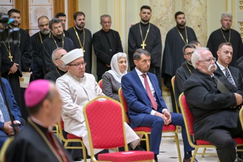 Moment festiv la aniversarea întronizării Patriarhului României Poza 310006