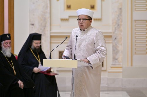 Moment festiv la aniversarea întronizării Patriarhului României Poza 310015