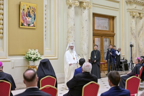 Moment festiv la aniversarea întronizării Patriarhului României Poza 310020