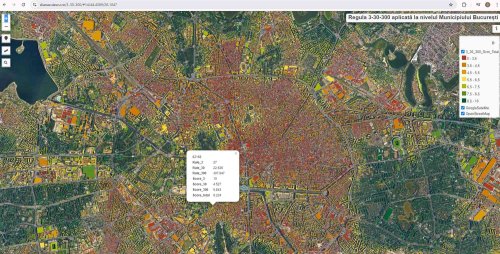 Hartă online a zonei verzi a Capitalei Poza 310041