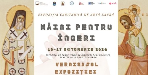 Expoziţie caritabilă de artă sacră la Cluj Poza 311319