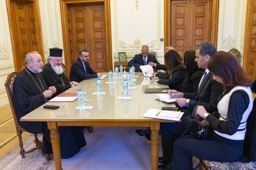 Autorități de stat din Palestina în vizită la Patriarhia Română Poza 312203