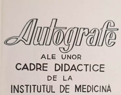 Proiect dedicat istoriei medicinei la UMF Iași Poza 312561