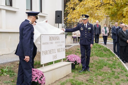 Binecuvântarea noului sediu al Parchetului de pe lângă Tribunalul Militar Iași Poza 314234