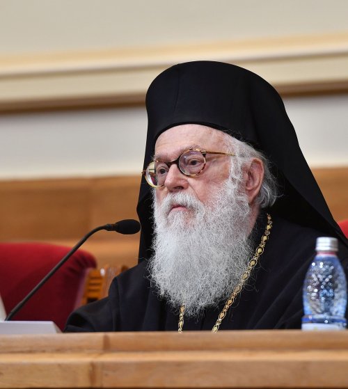 Arhiepiscopul Anastasie al Albaniei la ceas aniversar