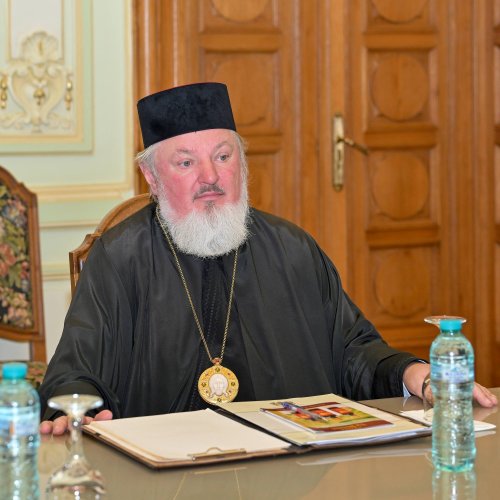 Viceambasadorul statului Israel la București în vizită la Patriarhia Română Poza 314467