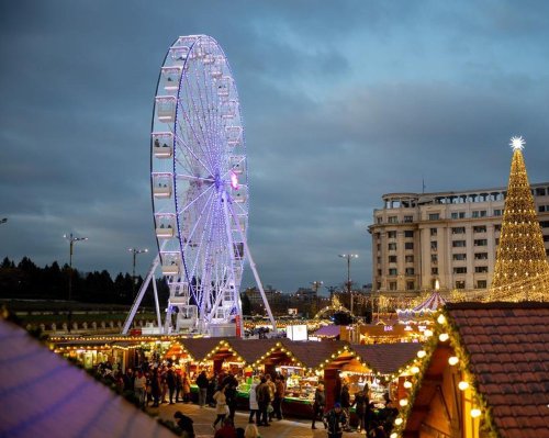 București: Pregătiri pentru Târgul de Crăciun Poza 314879