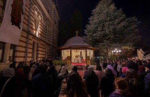 Începutul sărbătorii Sfântului Ierarh Nectarie la Mănăstirea Radu Vodă Poza 315218