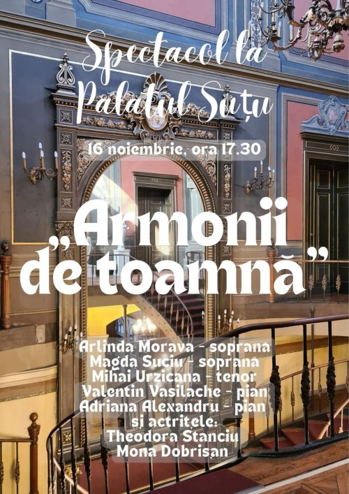 Armonii de toamnă la Palatul Suțu Poza 315549