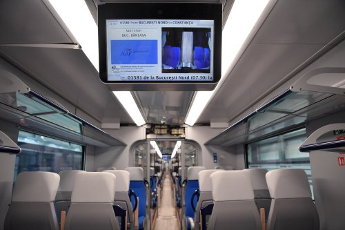 Primul tren electric a intrat în circulație Poza 316376