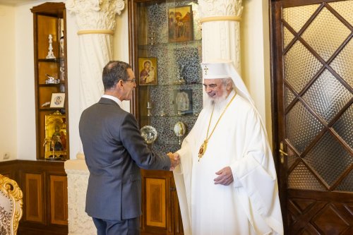 Ambasadorul Israelului, în vizită la Patriarhia Română Poza 316755