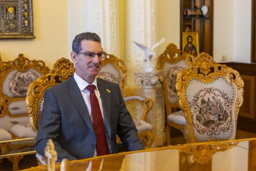 Ambasadorul Israelului, în vizită la Patriarhia Română Poza 316756