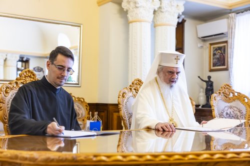 Ambasadorul Israelului, în vizită la Patriarhia Română Poza 316759