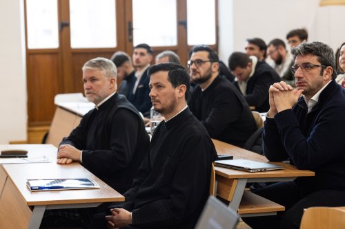 Conferință interdisciplinară la Facultatea de Teologie Ortodoxă din Capitală Poza 316903