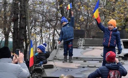 Ceremonii militare de 1 Decembrie în București și în țară Poza 317075