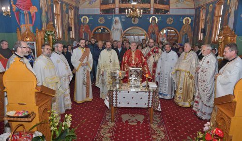 Binecuvântarea Sfântului Vasile cel Mare la o parohie bucureșteană