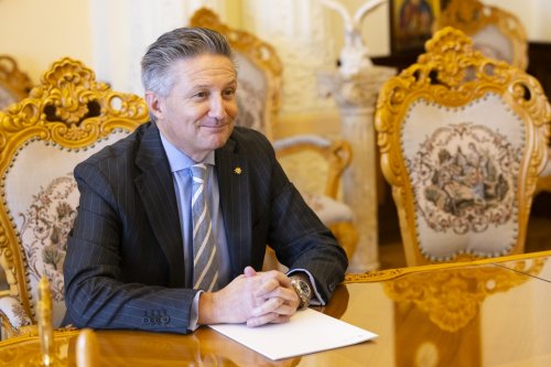 Ambasadorul Elveției în vizită de prezentare la Patriarhia Română Poza 317869