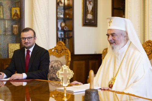 Ambasadorul Elveției în vizită de prezentare la Patriarhia Română Poza 317870