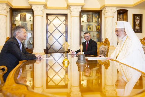 Ambasadorul Elveției în vizită de prezentare la Patriarhia Română Poza 317871