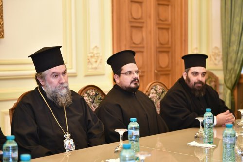 Mitropolitul de Serres și Nigrita în vizită la Patriarhia Română Poza 318070