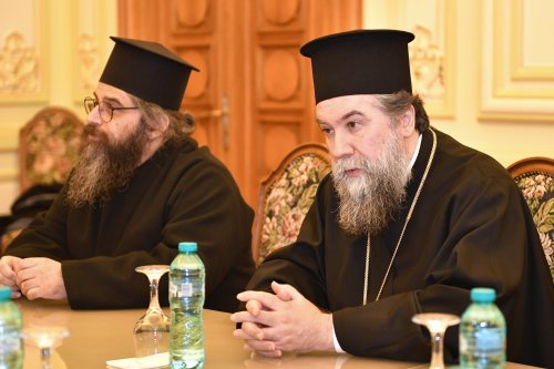 Mitropolitul de Serres și Nigrita în vizită la Patriarhia Română Poza 318074