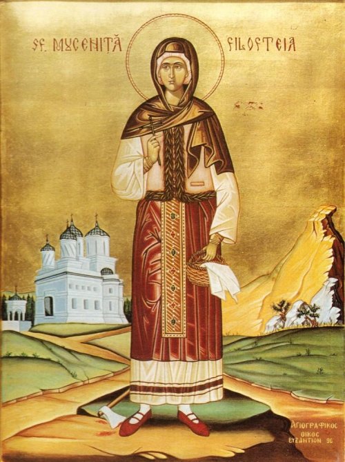 Sf. Mc. Filofteia de la Curtea de Argeş; Sf. Ier. Ambrozie, Episcopul Mediolanului (Dezlegare la peşte) Poza 134378