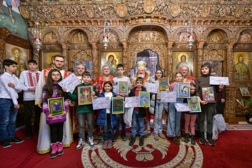 Sfântul Elefterie a fost cinstit în biserica sa din Capitală Poza 318810