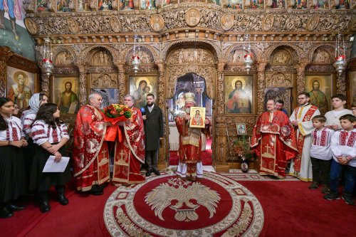 Sfântul Elefterie a fost cinstit în biserica sa din Capitală Poza 318813