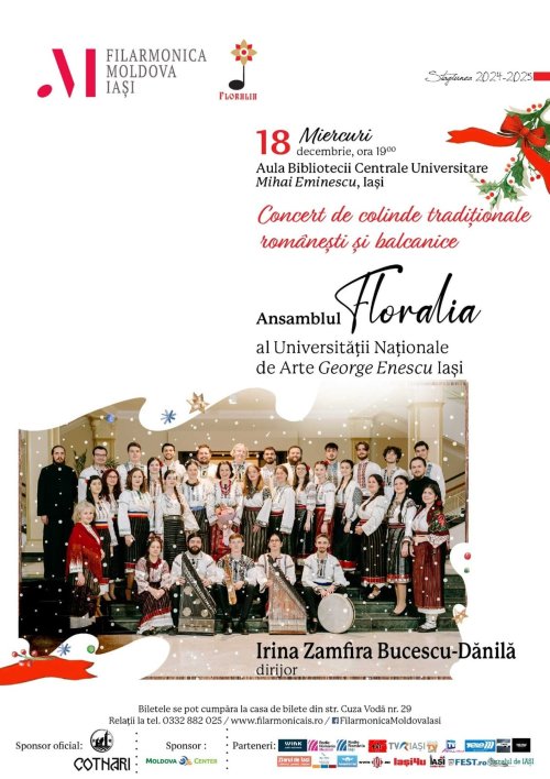 Concert de colinde tradiționale românești și balcanice Poza 318828