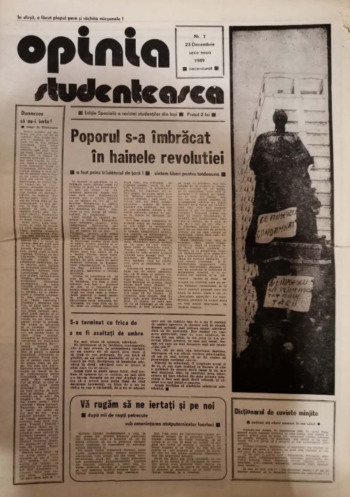 „Perioada romantică a presei s-a terminat după alegerile din 20 mai 1990” Poza 318696