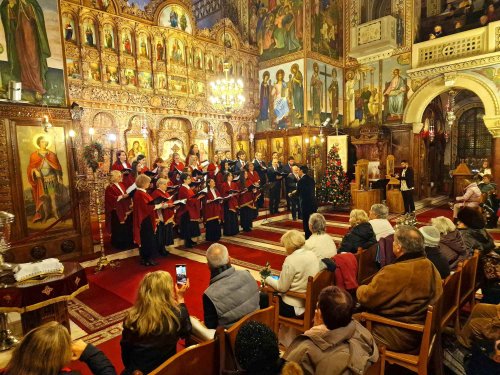 Concert de colinde la Biserica „Sfântul Elefterie”‑Nou din București