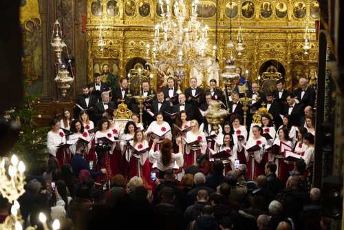 Concert de colinde la Catedrala Patriarhală din București Poza 319884