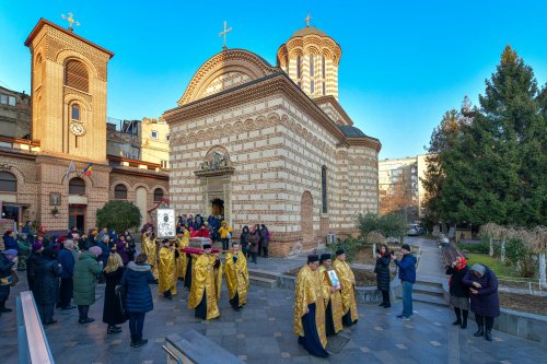 Tradiționala procesiune închinată Sfântului Antonie cel Mare, în Capitală