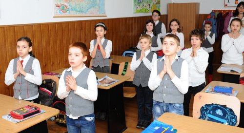 Rugăciune la începerea anului școlar