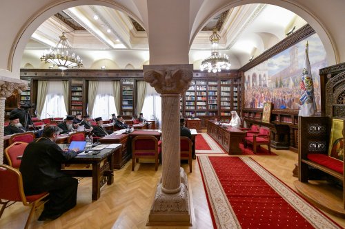 Ședință de lucru a Sinodului Mitropoliei Munteniei și Dobrogei