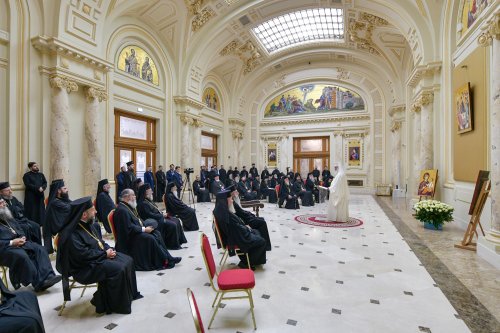 Moment festiv în Sala „Europa Christiana” a Palatului Patriarhiei