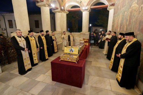 A început pelerinajul la moaștele Sfântului Cuvios Dimitrie cel Nou