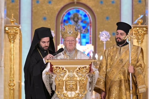 Cuvântul Sanctității Sale, Patriarhul Ecumenic Bartolomeu, rostit în Catedrala Națională din București