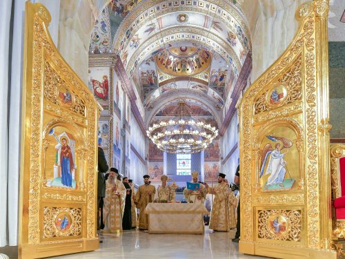 Sfințirea picturii Catedralei - harul lui Dumnezeu şi continuitatea Tradiției creștine