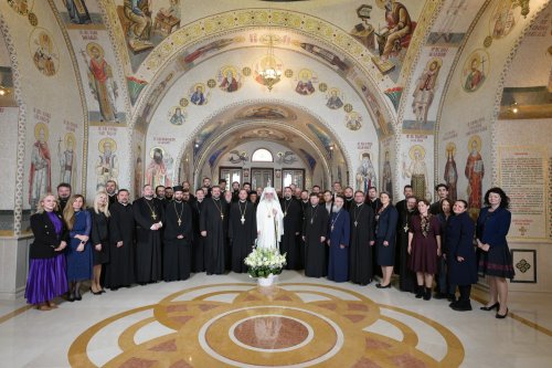 Patriarhul României s-a întâlnit cu consilierii sectoarelor social-filantropice din Patriarhia Română