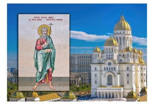 Sfântul Apostol Andrei, ocrotitorul Catedralei Naţionale