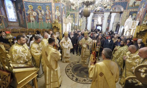 Mitropolitul de Serres și Nigrita la Biserica „Sfântul Gheorghe”‑Nou