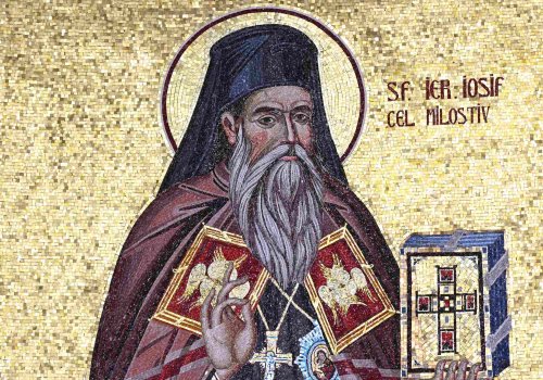 Sf. Ier. Iosif cel Milostiv, Mitropolitul Moldovei; Sf. Cuv. Xenofont, Maria, Arcadie şi Ioan Poza 353678